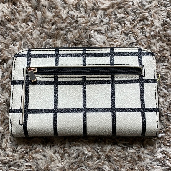 Fossil Windowpane Print Wallet - Picture 3 of 6